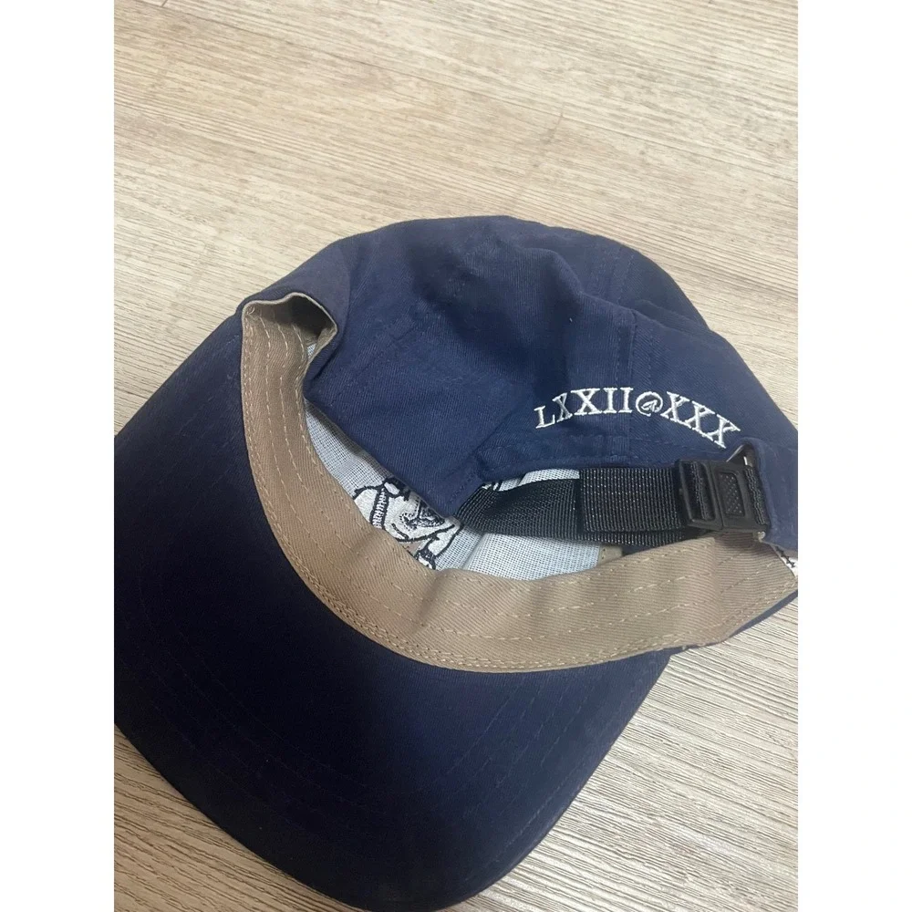 Yale Bulldogs Hat Navy Blue Adjustable Made in USA Ivy League New England Cap